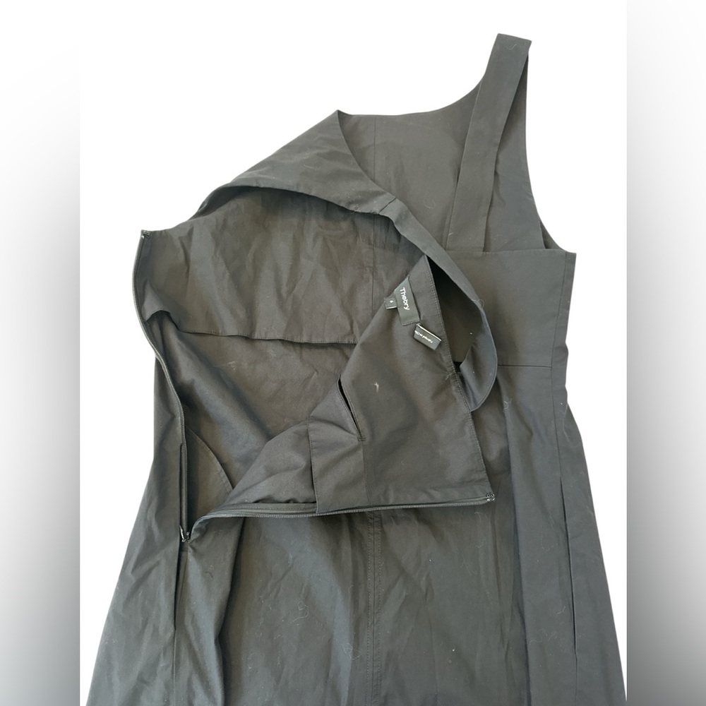 Theory Sleeveless Boat Neck Mini Dress - Picture 7 of 9